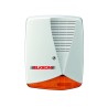 SIRENE EXT AUTOALIMENTEE FLASH 110DB BOITIER ABS
