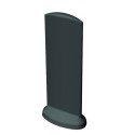 ANTENNE GSM/3G/4G 2M AIMANTEE, SUPPORT, CONNECTEURS SMA/SMB