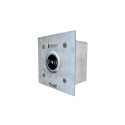 BOUTON SANS CONTACT FACADE 100X100 + BOITIER D\'ENCASTREMENT