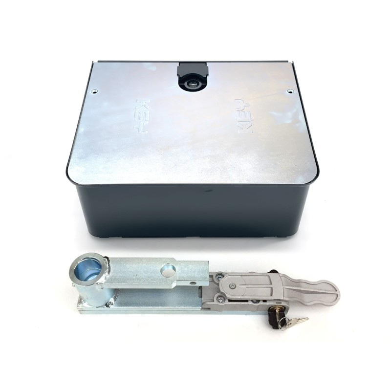 CAISSE DE FONDATION PEINTE PAR CATAPHORÈSE AVEC LEVIER DE DÉBLOCAGE SB3