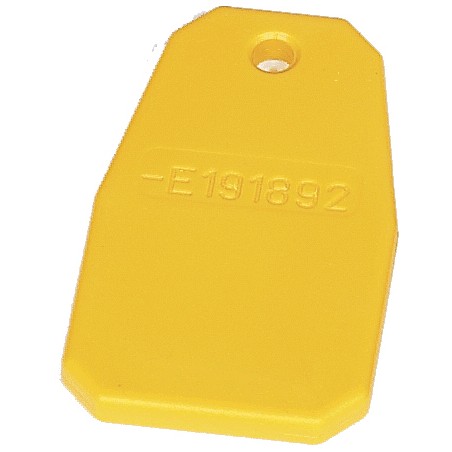 BADGES DE PROXIMITÉ 13 MHZ (JAUNE)