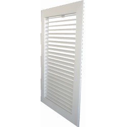 GRILLE GPV20 ALU ANODISE FIXATION PAR VIS DIM 380 X 658