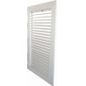 GRILLE GPV20 ALU ANODISE FIXATION PAR VIS DIM 380 X 658