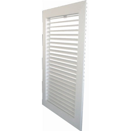 GRILLE GPV20 ALU ANODISE FIXATION PAR VIS DIM 400 X 630