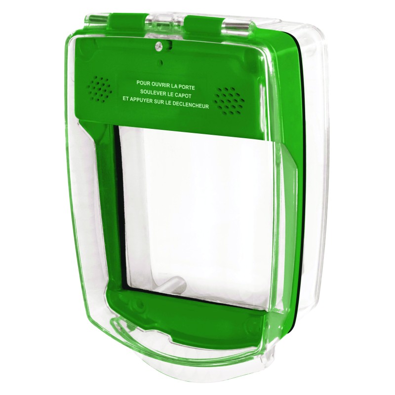 COQUE DE PROTECTION DM ISSUE SECOURS VERT SAILLIE ETANCHE