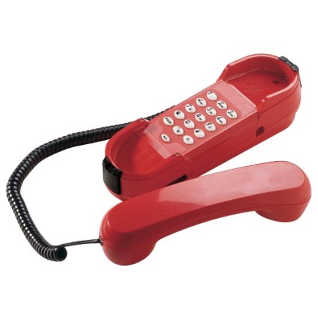 TELEPHONE ROUGE D'URGENCE - AVEC CLAVIER