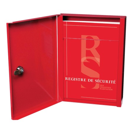 KIT ARMOIRE ROUGE + REGISTRE SECURITE INCENDIE