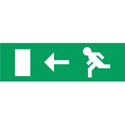 ETIQUETTE FLECHE G / PORTE...