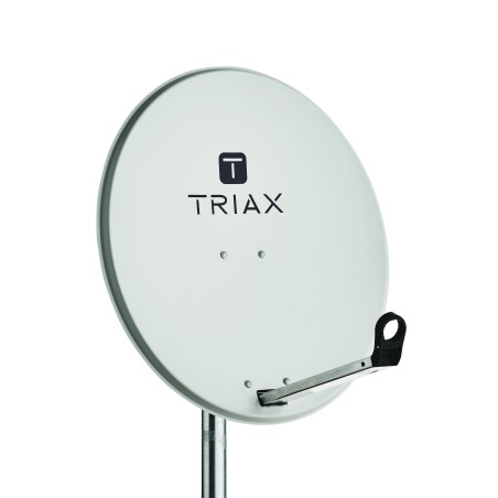 TDS 65LG – PARABOLE 65 CM ACIER. GRIS CLAIR