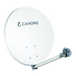 PARABOLE FIBRE 70CM BLANCHE...