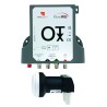 KIT LNB LARGE BANDE+ COUPLEUR SAT TNT VERS SORTIE OPT 1310nm