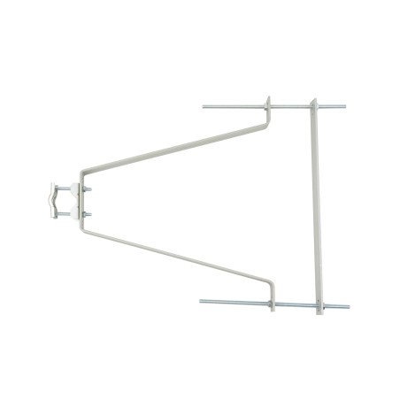 1 PAIRE FIXATION MURALE+CONTREPLAQUE GRAND MODELE 55CM