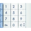 FACADE CLAVIER CODE ALLWHITE