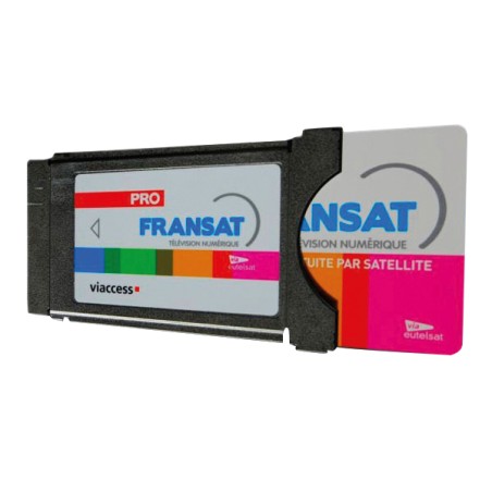 PACK MODULE PCMCIA + CARTE FRANSAT PRO