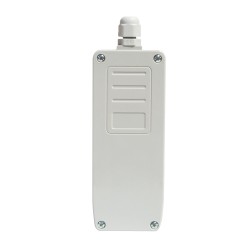 Transmetteur SOLAIRE seul Pour palpeur résistif 8,2K? ou contact sec NC. IP65