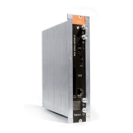 TRANSMODULATEUR DVBS2–COFDM T–0X 3 TRANSPONDEURS