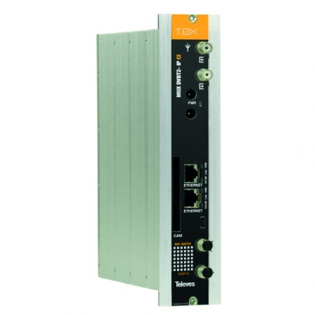 T.0X DVBT/T2–IP CI MUX 4C : 32IP STR.