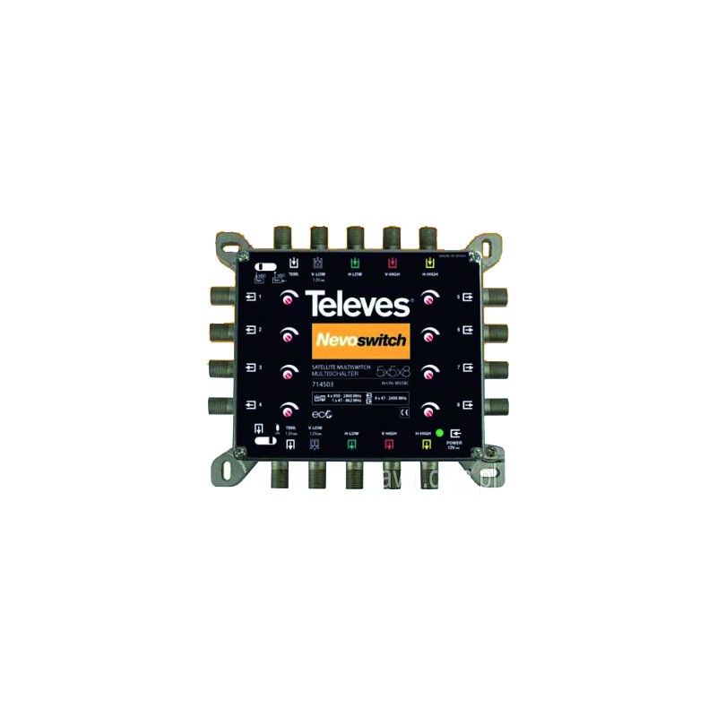 NEVOSWITCH 5E/8S TERMINAL/CASCADABLE