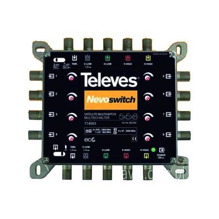 NEVOSWITCH 5E/8S TERMINAL/CASCADABLE