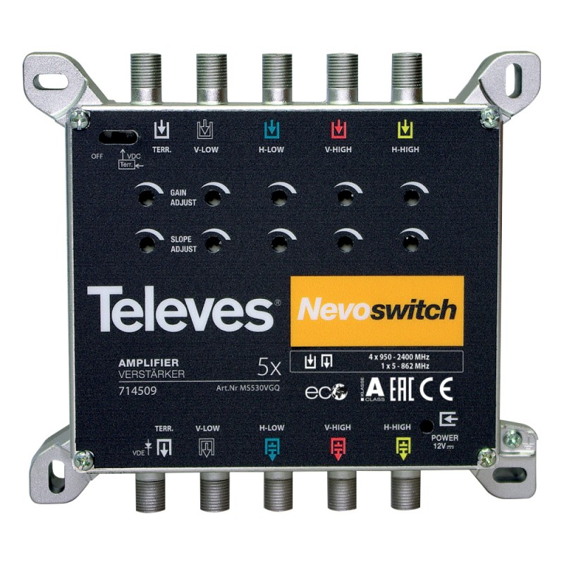 NEVOSWITCH AMPLIFICATEUR 5X5 G27DB NS 115DB