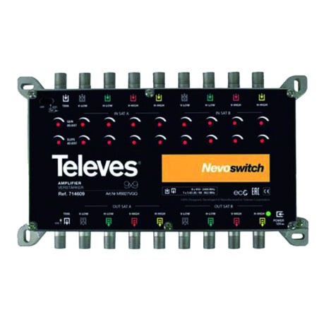 NEVOSWITCH AMPLIFICATEUR 9X9 G27DB NS 105DB