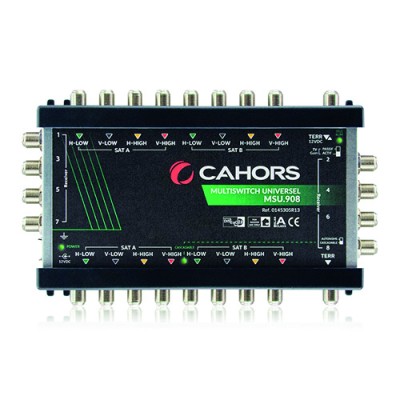MULTISWITCH COMPACT TERMINAL OU CASCADABLE 9 ENT/ 8 SORTIES