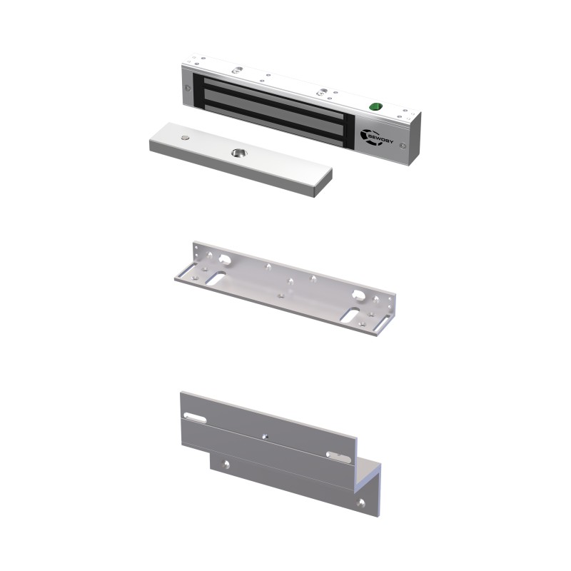 Pack poussant applique - 300 daN - 12-24V DC - contact