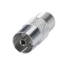 ADAPATEUR 'F' FEMELLE / TV 9.52MM FEMELLE