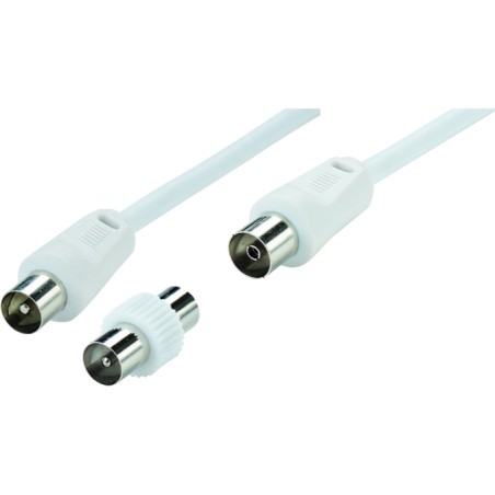 CORDON TV 9.52MM - 3C2V - M / F - 5M + ADAPT