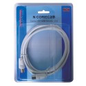 CORDON TV 9.52MM MALE / FEMELLE 2M