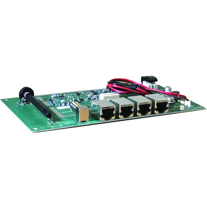 CARTE D'EXTENSION TV 4PORTS RJ45 POUR CASH17008