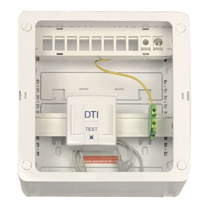 TABLEAU C-START 250 - 4RJ45 GRADE 3TV + DTI - 2HNI. 3 CORDON