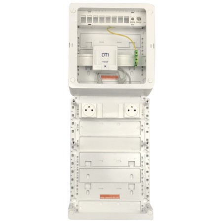 TABLEAU C-START 625 - 4RJ45 GRADE 3TV + DTI - 2HNI. 3 CORDON