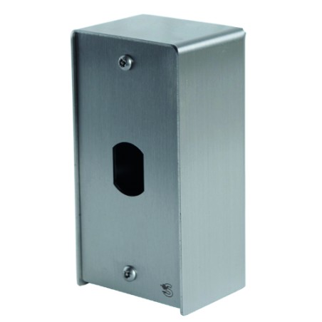 BOITIER SAILLIE+PL PERÇAGE TYPE T25 + VIS.