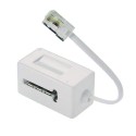 ADAPTATEUR PRISE \'T\' FEMELLE / RJ45 Male - 10cm