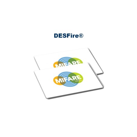 BADGE DESFIRE EV1 4K CARTE DE CREDIT 13.56MHZ IMPRIM NUM CSN