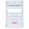 ZONE ATTENANTE 375 MM EQUIPEE D'UN BANDEAU 2PC RACCORDEES