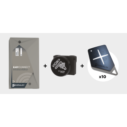 Pack 11 Récepteurs HF Easyconnect + 11 Tete Vigik Plus + 110 Téléco noires