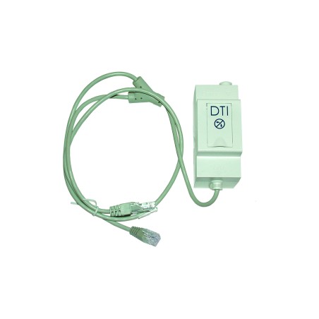 DTI RJ45 PRECABLE CORDON 1XRJ11+1XRJ45 MODULAIRE RAIL DIN