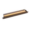 PANNEAU 19'' 1U EQUIPE 24P S/FTP CAT6 BLOC 110