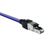 PLUG DROIT RJ45 CAT6A FTP POUR CABLE PATCH OU RIGIDE