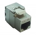 NOYAU RJ45 GRADE 3 TV BLINDE SANS OUTIL / KEYSTONE/SLIM 28MM