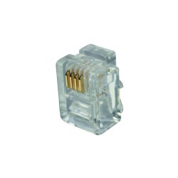 PLUG RJ11 CAT3 6P4C UTP...