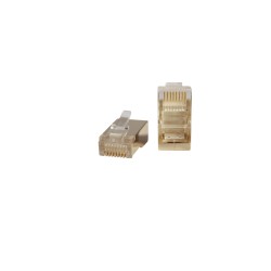 PLUG RJ45 CAT5E FTP POUR CABLE RIGIDE