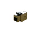 TRAVERSEE RJ45 FEMELLE CAT6 FTP POUR PANNEAU KEYSTONE