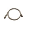 6101L - CORDON CAT6 F/UTP GRIS 1M (250MHZ) LSZH