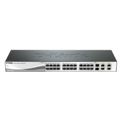 SWITCH 24P 10/100 +2SFP (24 POE DONT 4 POE+ / BUDGET 193W)