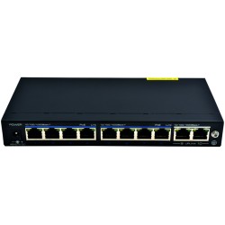 SWITCH 120W - 8×1GBPS/POE+...