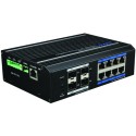 SWITCH INDUS 150W L2 - 1×1GB/POE++ & 7×1GB/POE+ & 4×SFP