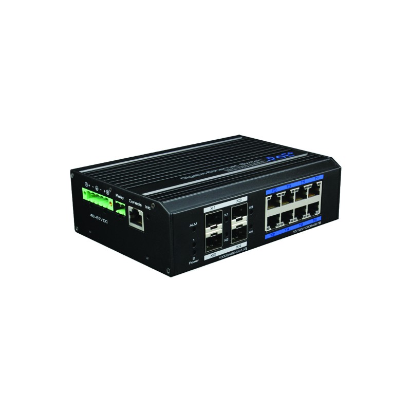 SWITCH INDUS 150W L2 - 1×1GB/POE++ & 7×1GB/POE+ & 4×SFP